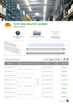 Báo giá đèn Led Tuýp 2026